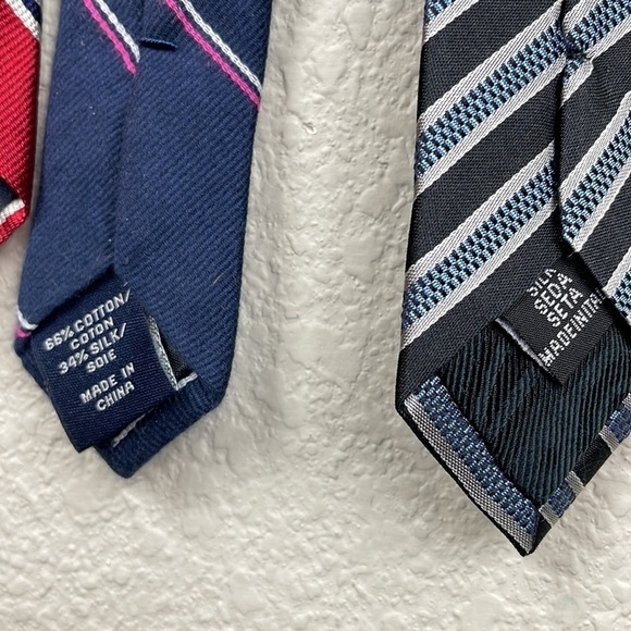 Lot of 7 Mens Ties Career Business Bulk - Picture 10 of 12